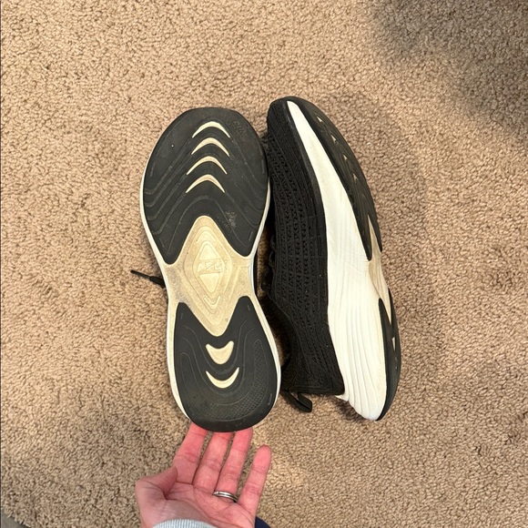 APL Black and White Knit Running Shoes - Picture 2 of 2